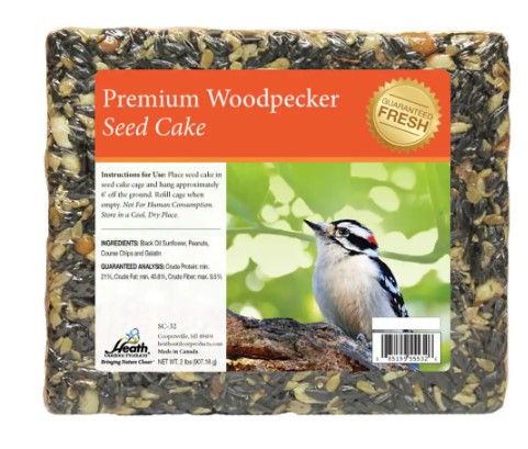 Photo 1 of 2 lbs. Woodpecker Seed Cake (5-Pack)
