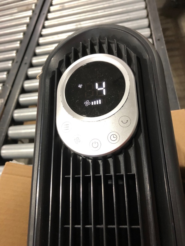 Photo 3 of (SOLD FOR PARTS) Dreo 42" Tower Fan with Remote. Floor Fan Oscillating 90°. Powerful Fan 6 Speeds. Quiet Bladeless Fan. 3 Modes. 12-Hour Timer. LED Display. Black Indoor Standing Fans for Home Bedroom Office Room