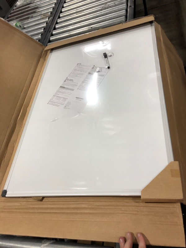 Photo 2 of Amazon Basics Magnetic Dry Erase White Board