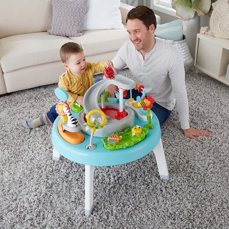 Photo 1 of Fisher-Price 3-in-1 Sit-to-Stand Activity Center, Baby to Toddler Convertible Play Center
