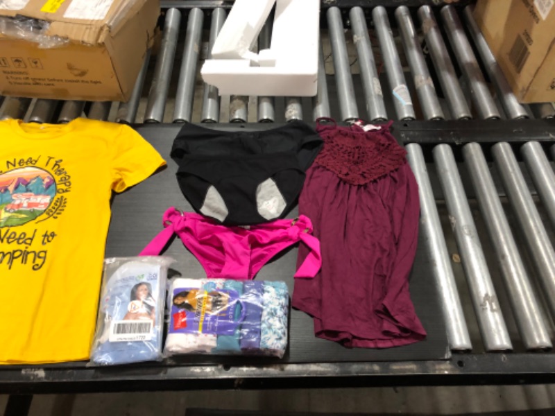 Photo 3 of Women's small and medium clothing including swim suits and underwear. 