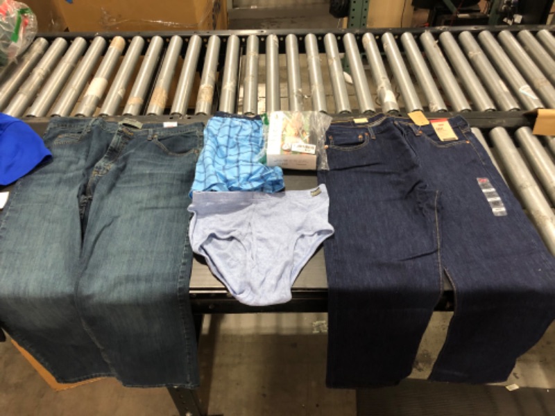 Photo 5 of Mens L and XL clothing including underwear.