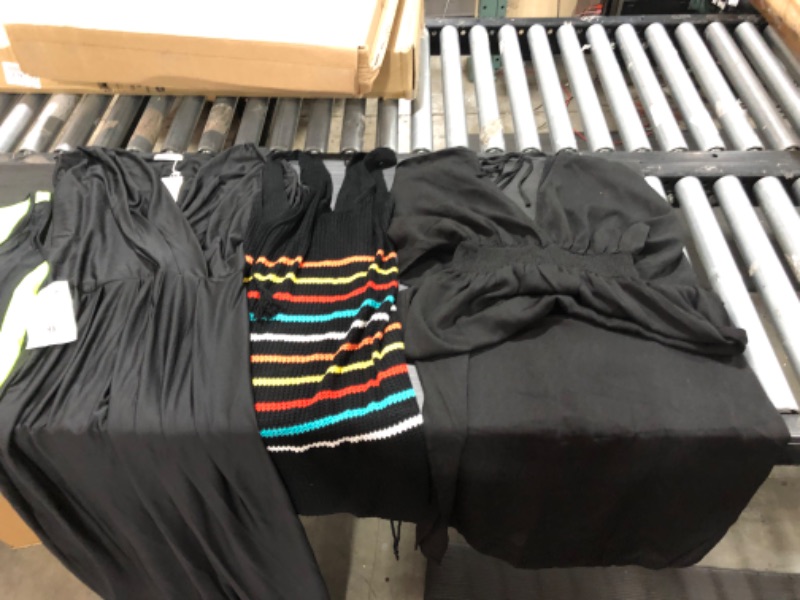 Photo 5 of Women's XL and L  clothing including swim suits and underwear.