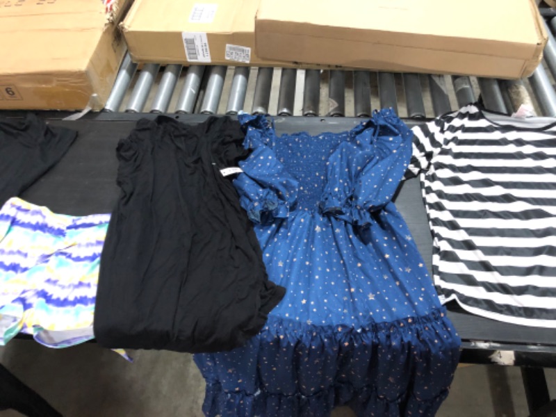 Photo 5 of Women's XL and L clothing including swim suits and underwear.