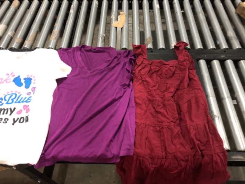 Photo 3 of Women's XL and L clothing including swim suits and underwear.