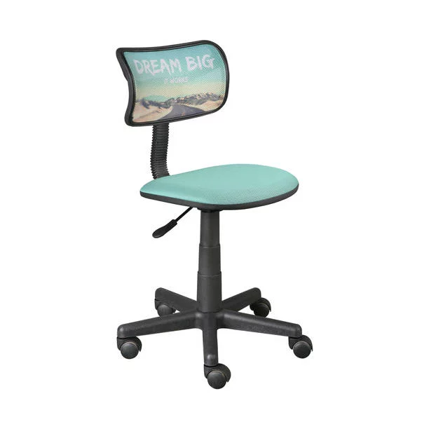 Photo 1 of Urban Shop Task Chair with Adjustable Height & Swivel, 225 lb. Capacity, Blue Print