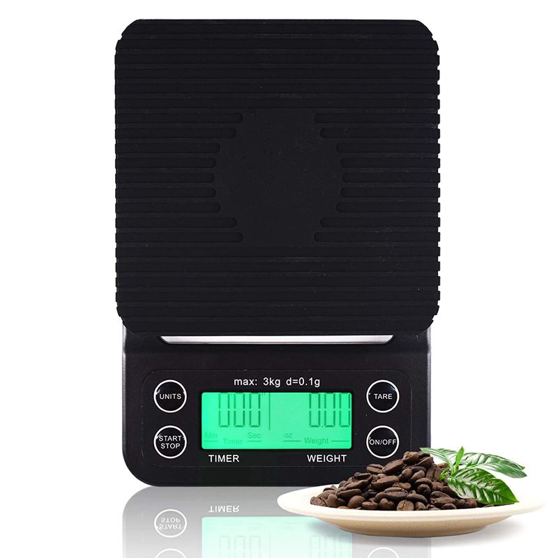 Photo 1 of cozy blue digital coffee scale