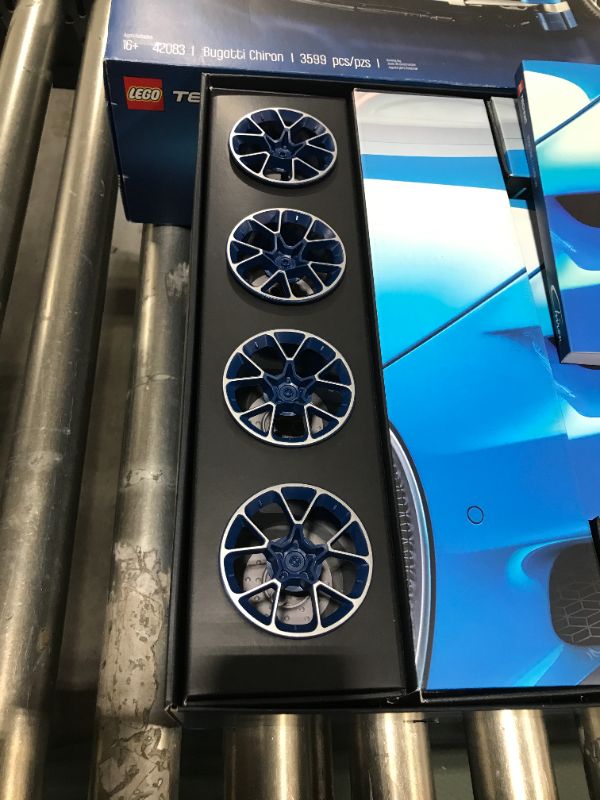 View 4 of LEGO Technic Bugatti Chiron 42083 Race Car Building Kit and Engineering Toy, Adult Collectible Sports Car with Scale Model Engine (3599 Pieces)
