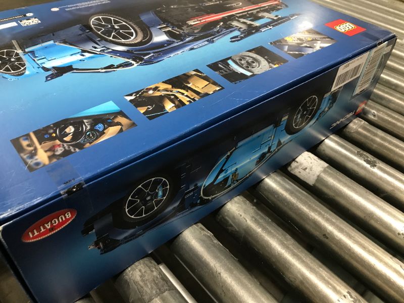 View 3 of LEGO Technic Bugatti Chiron 42083 Race Car Building Kit and Engineering Toy, Adult Collectible Sports Car with Scale Model Engine (3599 Pieces)
