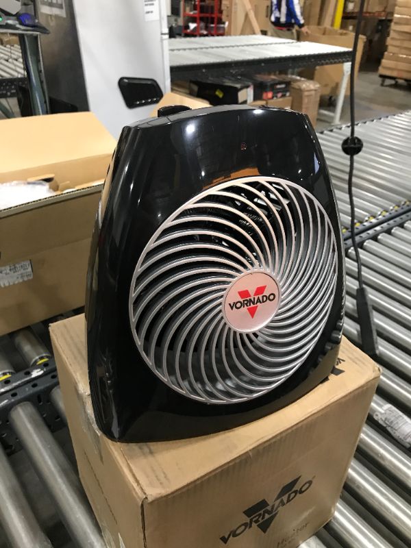 Photo 2 of Vornado 1,500 Watt Portable Electric Fan Compact Heater with Adjustable Thermostat