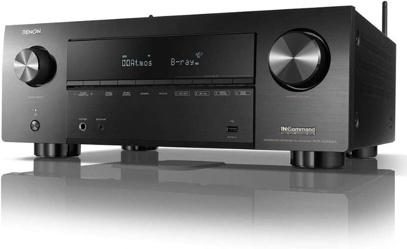 Photo 1 of Denon AVR-X3700H 8K Ultra HD 9.2 Channel (105Watt X 9) AV Receiver 2020 Model - 3D Audio & Video with IMAX Enhanced, Built for Gaming, Music Streaming, Alexa + HEOS 