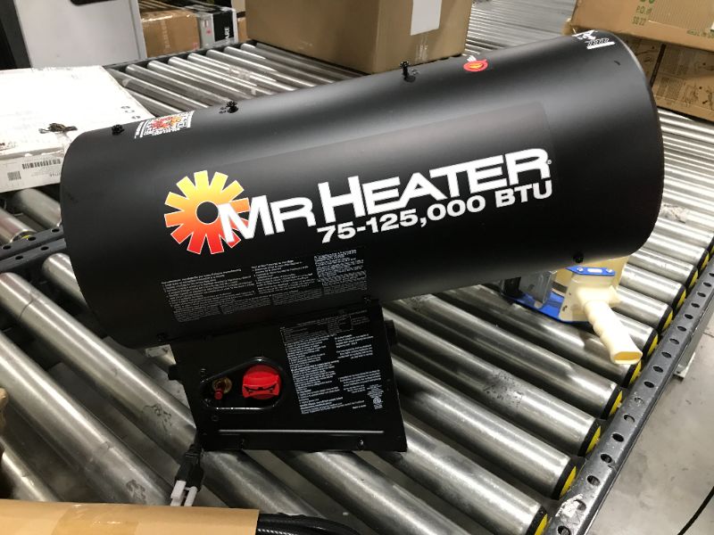 Photo 3 of Mr. Heater 125,000 BTU Forced Air Propane Heater F271390