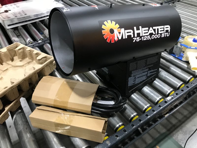 Photo 2 of Mr. Heater 125,000 BTU Forced Air Propane Heater F271390