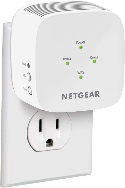 Photo 1 of NETGEAR WiFi Range Extender EX2800 - Coverage up to 1200 sq.ft. and 20 Devices, WiFi Extender AC750
