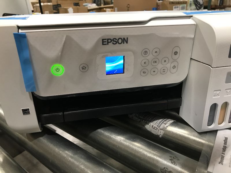 Photo 3 of Epson EcoTank ET-2803 All-in-One Wireless Color Inkjet Cartridge-Free Supertank Printer - Print Copy Scan - Voice-Activated Printing