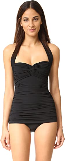 Photo 1 of NORMA KAMALI Women's Bill Mio One-Piece Swimsuit Size 12 
