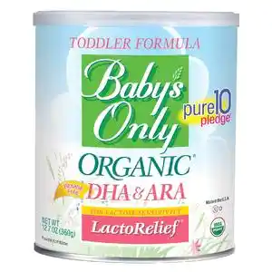 Photo 1 of Baby's Only Organic LactoRelief with DHA & ARA Toddler Formula, 12.7 oz. By Baby's only
