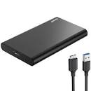 Photo 1 of Caraele 500GB Portable External Hard Drive USB-C USB 3.1 Mobile Ultrafast HDD Storage for PC, Mac, Desktop, Laptop, MacBook, Chromebook, Xbox One, Xbox 360, PS4 (Black)
