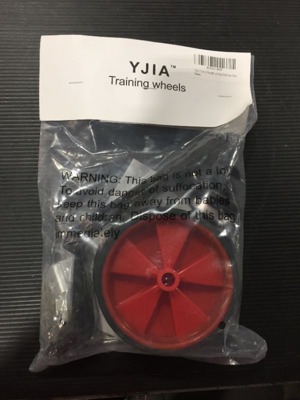 Photo 2 of YJIA a Pair of BicycleTtraining Wheels for 12 14 16 18 20 inch Single Speed Bicycle Training Stabilizer