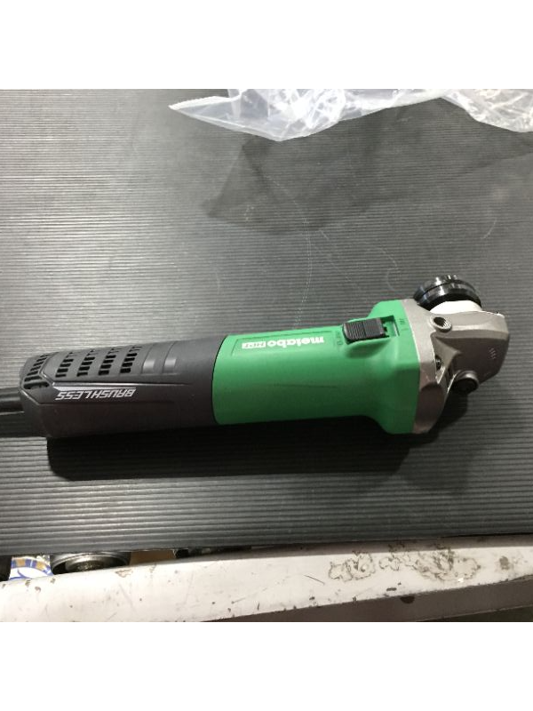 Photo 2 of Metabo HPT AC Brushless 4-1/2 Angle Grinder Variable Speed 12-Amp Motor 2,800 - 10,000 Rpm 1,300W Slide Switch W/