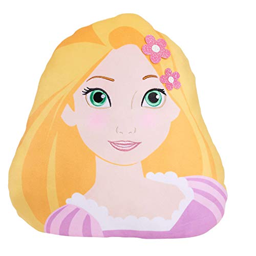 Photo 1 of Disney Princess Character Head 13-Inch Plush Rapunzel, Tangled, Soft Pillow Buddy Toy for Kids, by Just Play
