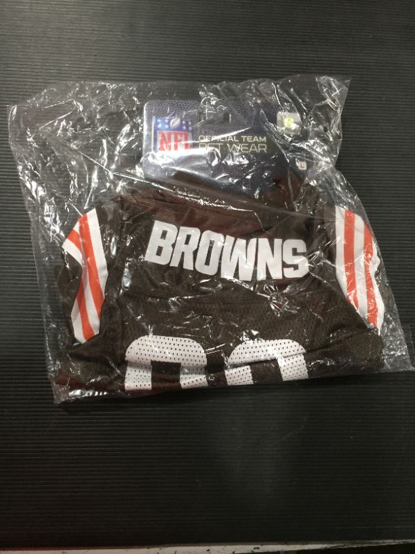 Photo 2 of Cleveland Browns Dog Jersey - Large