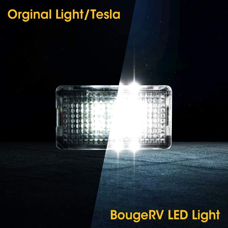 Photo 1 of BougeRV for Tesla Interior LED Lights Bulbs Kit 4 PACK 