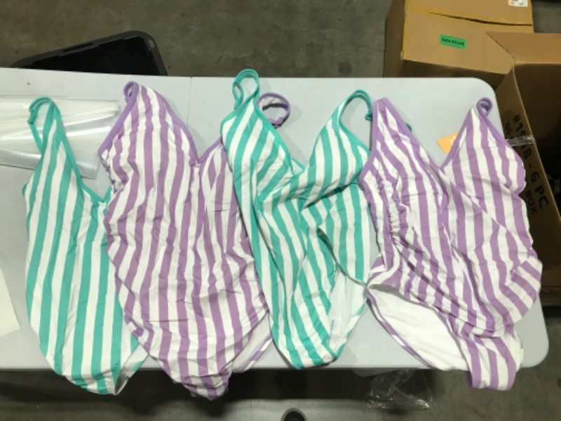 Photo 1 of Box Lot of Assorted One Piece Swimsuits Various Sizes