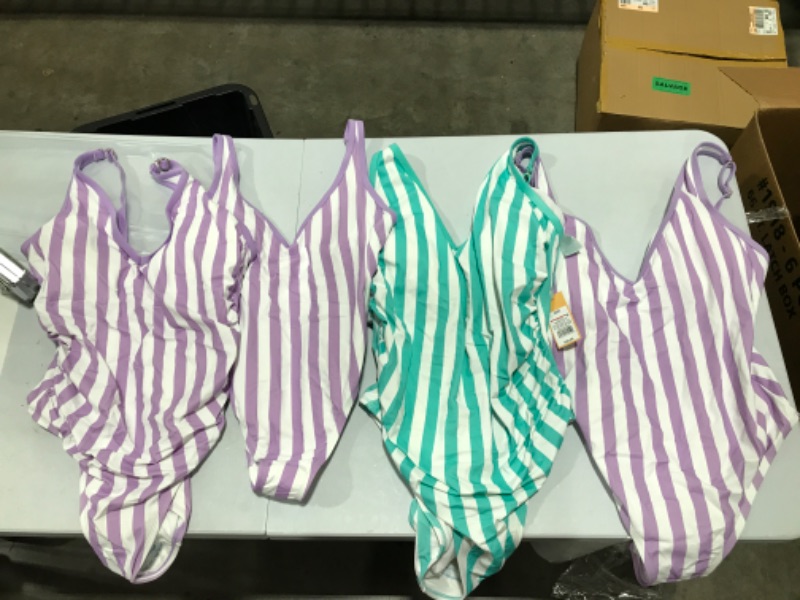 Photo 1 of Box Lot of Assorted One Piece Swimsuits Various Sizes