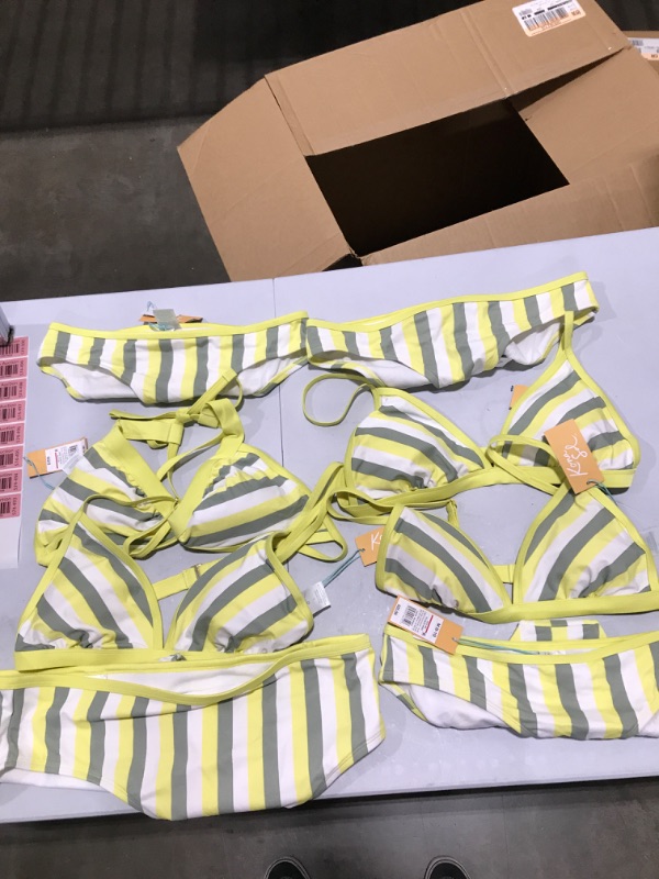 Photo 1 of Box Lot of Assorted Swimwear Various Sizes