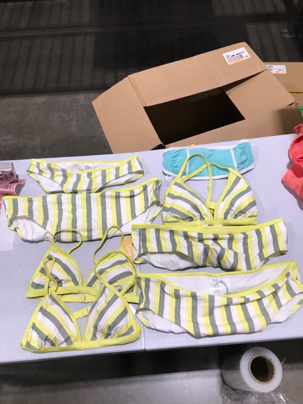 Photo 1 of Box Lot of Assorted Swimwear Various Sizes