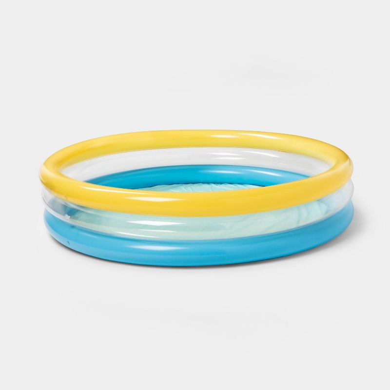 Photo 1 of 3 Ring Pool Blue Yellow - Sun Squad™
(Size 15*66) 

