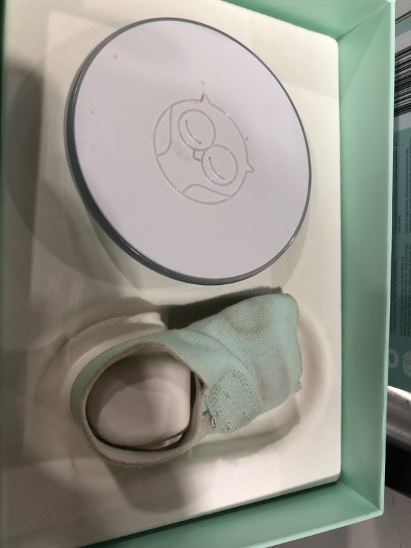 Photo 2 of Owlet Dream Sock - Mint - Smart Baby Monitor View Heart Rate and Average Oxygen O2 as Sleep Quality Indicators. Wakings, Movement, and Sleep State. Digital Sleep Coach and Sleep Assist Prompts
