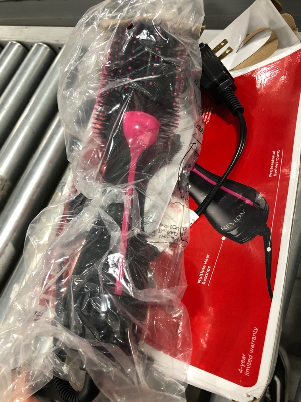 Photo 2 of REVLON One-Step Volumizer Original 1.0 Hair Dryer and Hot Air Brush, Black
