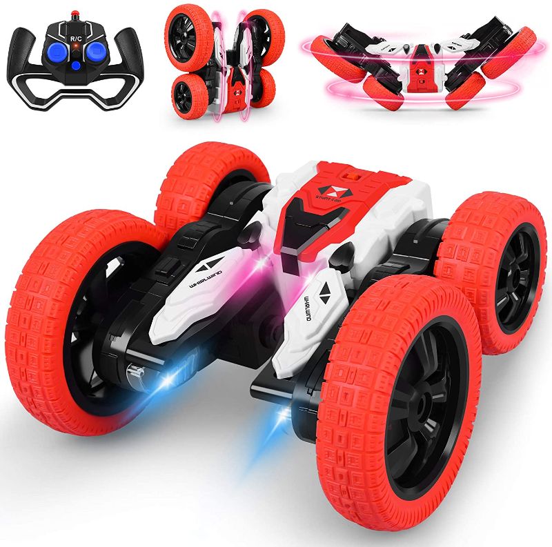 Photo 1 of Electric Competitive Stunt Car,Double-Sided Rotation 360°,High-Speed Four-Wheel Drive Off-Road Vehicle, Remote Control Stunt Car