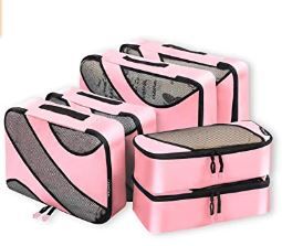 Photo 1 of BAGAIL 6 Set Packing Cubes,3 Various Sizes Travel Luggage Packing Organizers
