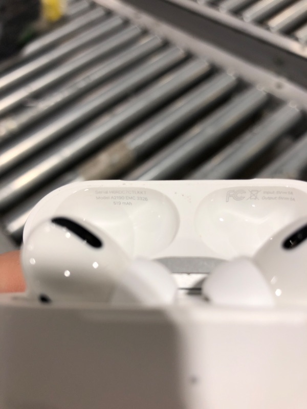 Photo 1 of Apple AirPods Pro Wireless Earbuds with MagSafe Charging Case. Active Noise Cancelling, Transparency Mode, Spatial Audio, Customizable Fit, Sweat and Water Resistant. Bluetooth Headphones for iPhone
