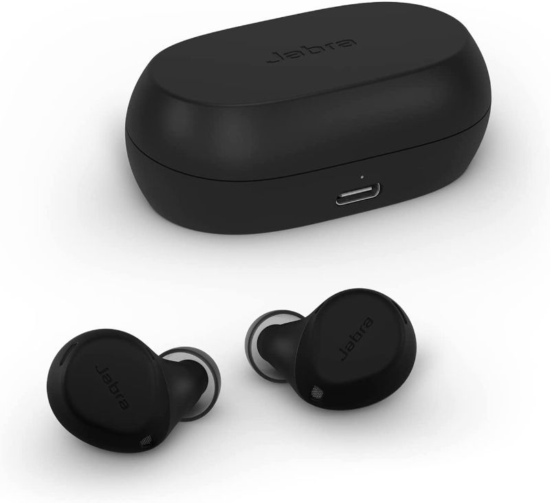 Photo 1 of Jabra Elite 7 Active in-Ear Bluetooth Earbuds - True Wireless Sports Ear Buds with Jabra ShakeGrip for The Ultimate Active fit and Adjustable Active Noise Cancellation - Black
