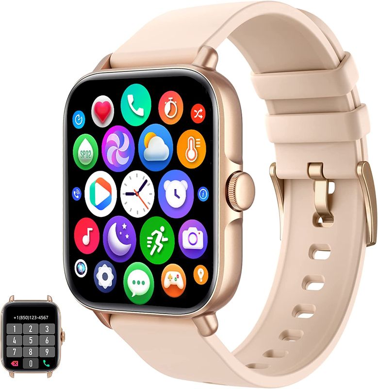 Photo 1 of Smart Watch(Call Receive/Dial), Full Touch Screen SmartWatch for Android and iOS Phones (Not same color as stock)