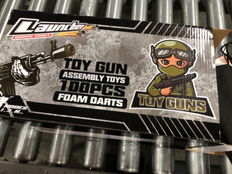 Photo 2 of Launcher Toy Gun 100pcs