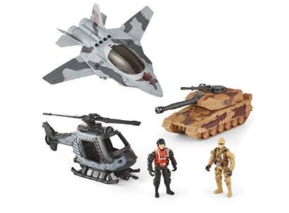 Photo 1 of True Heroes Multi Vehicle Military Playset
