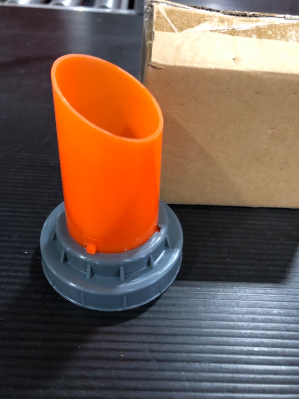 Photo 1 of Amazon Basics 5 Gallon Pouring Spout
orange & gray