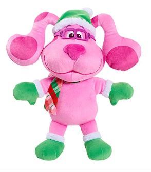 Photo 1 of Just Play Blue S Clues & You! Holiday Magenta 15-inch Large Plush Stuffed Animal