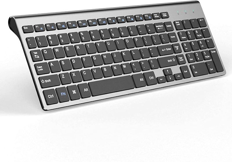 Photo 1 of Wireless Keyboard, J JOYACCESS 2.4G Wireless Keyboard with Numeric Keypad for Laptop,Computer, PC