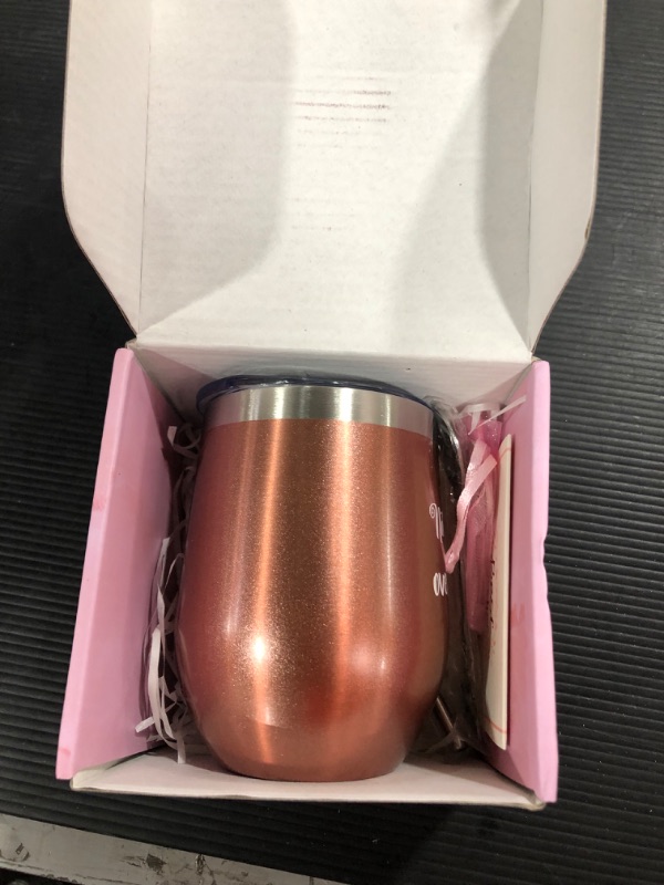 Photo 1 of 12OZ Wine Insulated Tumbler with Lid
