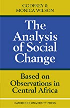 Photo 1 of Analysis of Social Change : Based on Observations in Central Africa by Monica, Wilson, Godfrey Wilson
