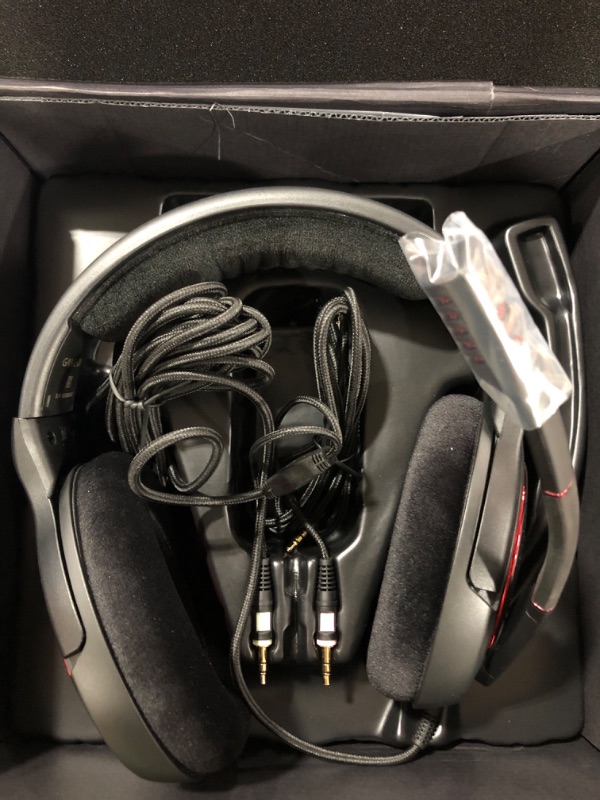 Photo 2 of EPOS I SENNHEISER GAME ZERO Gaming Headset, Closed Acoustic with Noise Cancelling Microphone, Foldable, Flip-to-mute, Ligthweight, PC, Mac, Xbox One, PS4, Nintendo Switch, and Smartphone compatible.