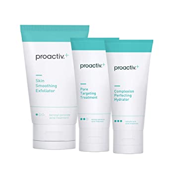 Photo 1 of Proactiv+ 3 Step Advanced Skincare Acne Treatment - Benzoyl Peroxide Face Wash, Salicylic Acid Exfoliator for Face And Pore Minimizer - 30 Day Complete Acne Skin Care Kit
