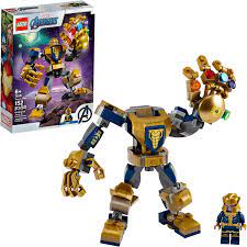 Photo 1 of LEGO Marvel Avengers Thanos Mech 76141 Cool Action Building Toy for Kids with Mech Figure Thanos Minifigure (152 Pieces)
