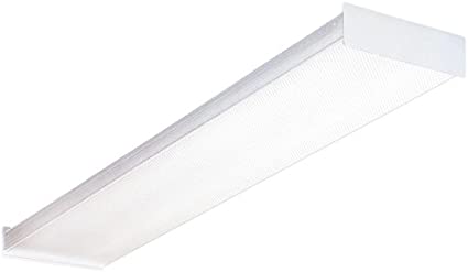 Photo 1 of Lithonia Lighting SB 232 120 GESB Wraparound 2-head Narrow Body, T8 Bulb, 120 Volts, 32 Watts, White